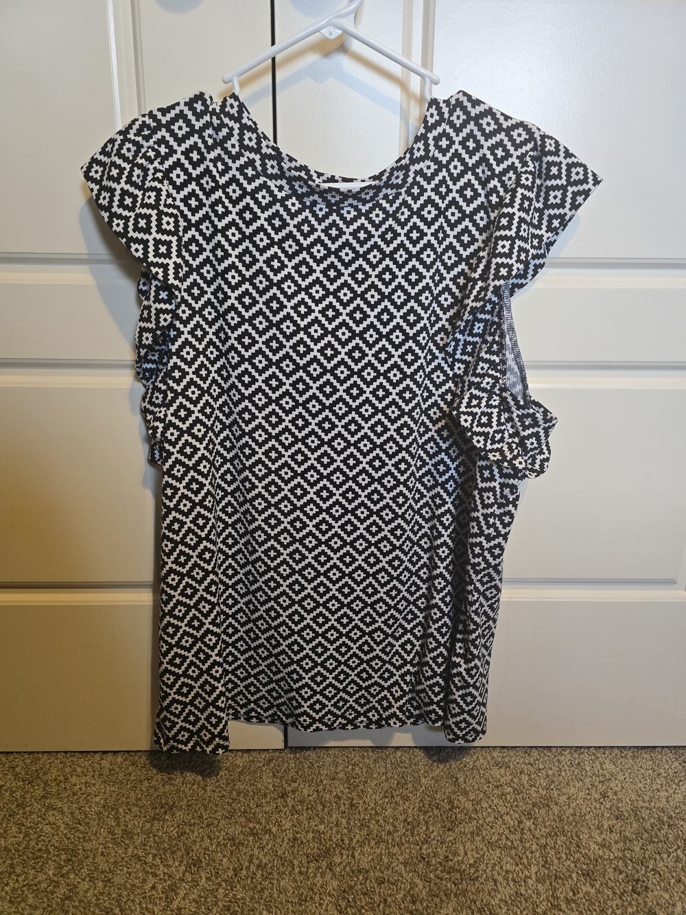 LeeAnn Ruffle Sleeve Top